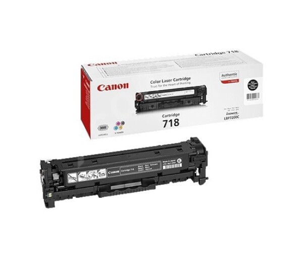 Canon TONER CRG-718BK černý pro i-Sensys LBP7200CDN, LBP7210Cdn, LBP7660CDN, LBP7680CX, MF724Cdw, MF728Cdw (3 400 str.) EDF_412415