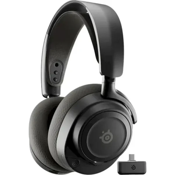 SteelSeries Arctis Nova 7 gen 2 černá / Herní bezdrátová sluchátka / BT + USB-C / mikrofon (500413)
