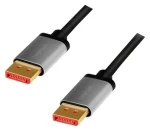 LogiLink DisplayPort 1.4 černo-šedá / Kabel DisplayPort / 3 m / 8K/60 Hz (CDA0106)