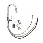 Dřezová baterie SAT sklopné rameno chrom SATBSD289K SATBSD289K