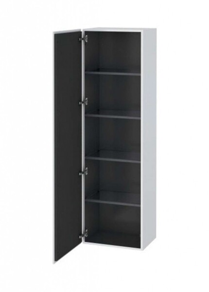 DURAVIT - L-Cube Vysoká skříňka 176x50x36 cm, panty vlevo, bílá mat LC1181L1818