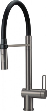 DEANTE - Magnetic kuchyňská baterie s elastickou výpustí - 2 typy proudu titan BRM_D72M