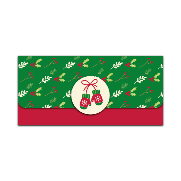 Vánoční magnetická obálka na peníze - Palčáky - Albi