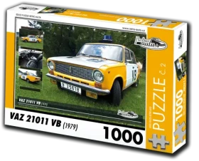 RETRO-AUTA Puzzle č. 2 Vaz 21011 VB (1979)