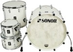 Sonor SQ1 Satin Pure White Birch Drum Set