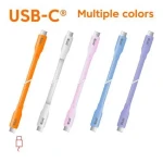 Club3D CAC-3000 oranžová / Kabel USB-C / USB4 Gen2x2 / PD 240W / 20 Gbps / 2 m (CAC-3000)