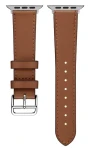 Beline Hermes Kožený řemínek pro smartwatch hnědá / Řemínek / kůže / nerezová spona / 20 mm