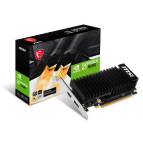 MSI VGA NVIDIA GeForce GT 1030 4GHD4 LP OC, GT 1030, 4GB DDR4, 1xDP, 1xHDMI EDF_2648775