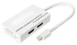 Digitus Mini DP/M - DVI-D/F / Redukce / 0,2 m / bílá (DB-340509-002-W)