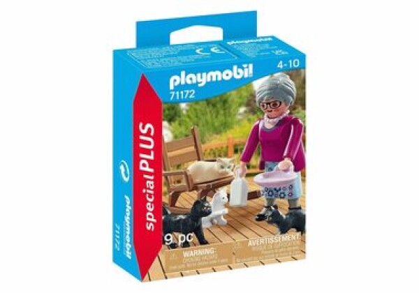 Playmobil® Special Plus 71172 Babička s kočkami