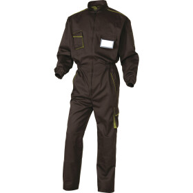 Pracovní Pracovní kombinéza Delta Plus M6COM Barva: Hnědá/ Zelená, Velikost: 3XL (M6COMMA3X)