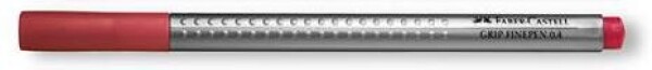 Faber-Castell Popisovač Faber Castell Finepen GRIP 0,4 mm - hnědočervený