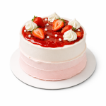 Cake Star podložka tenká bílá 24 cm