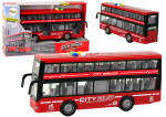 Mamido Patrový autobus s efekty a frikčním pohonem 1:16 červený