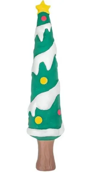 Huhubamboo Latex pískací stromeček / Hračka pro psy (356944)