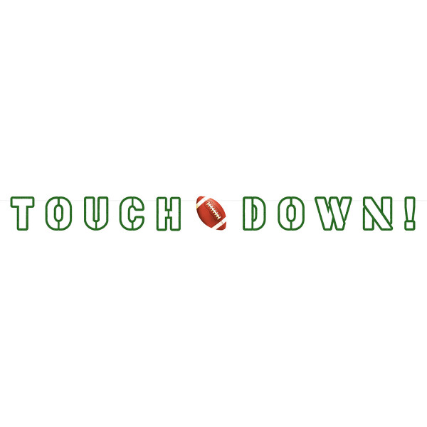 Touchdown! nápis 180 cm x 15 cm Amscan Touchdown! nápis 180 cm x 15 cm Amscan