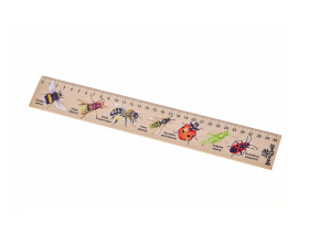 Dřevěné pravítko 30 cm - Čmelák