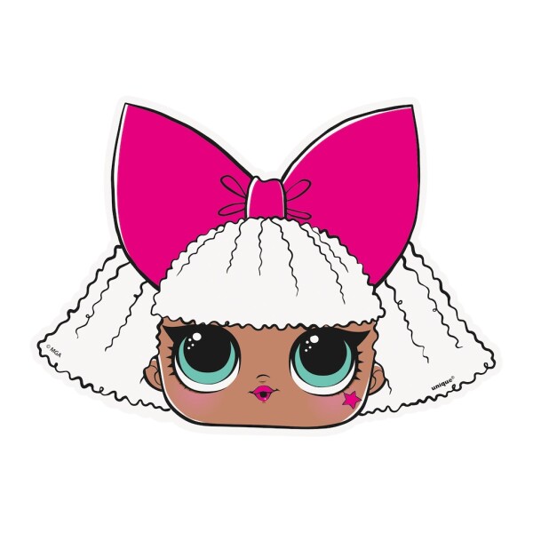 LOL Surprise pozvánky 8 ks Unique LOL Surprise pozvánky 8 ks Unique