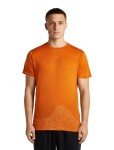 ICEBREAKER Mens Merino 150 Tech Lite SS Tee 3D Mapping, Spice velikost: M