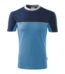 Colormix tričko unisex azurově modrá 2XL