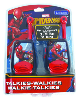 Lexibook digitální vysílačky Spiderman s dosahem až 2 km - Alltoys Lexibook