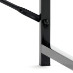 Pracovní stůl 100x40cm, mdf, divoký dub, GD-504 OAK