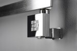 SAPHO - KTX topná tyč s termostatem, s krytem pro kabel, 400 W, chrom KTX-CW-400