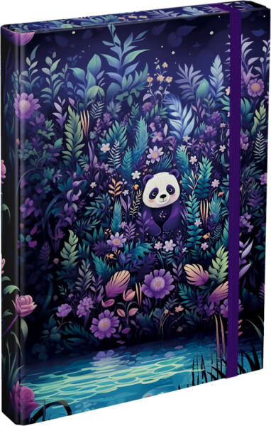 Desky na školní sešity A4 Jungle Panda