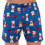 Pánské trenýrky 011/179 Classic - CORNETTE tmavě modrá 4XL