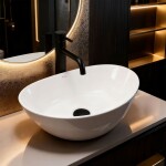 REA - Umyvadlo na desku Kate 36 REA-U6802