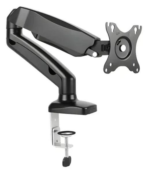Equip černá / Držák monitoru na stůl / 17"-32" / do 9 kg / otočný 180° / plynová pružina (650120)