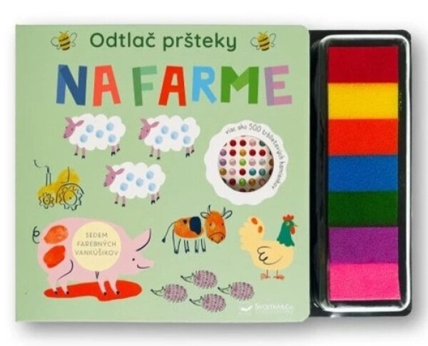 Odtlač pršteky Na farme - Lou Cunningham