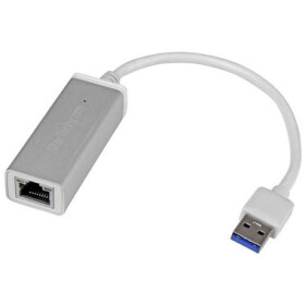 StarTech USB 3.0 adaptér stříbrná / pro síťové připojení / RJ45 (USB31000SA)