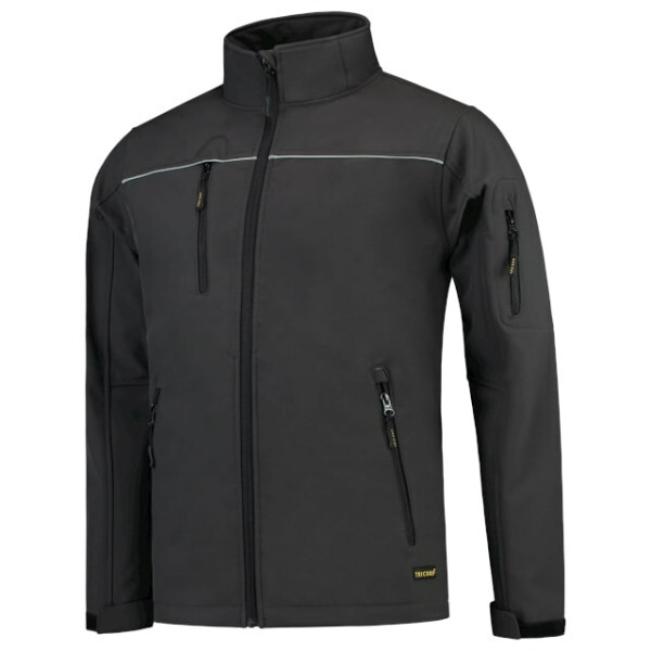 Luxury Softshell softshellová bunda unisex tmavě šedá S
