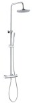 Kielle - Oudee Sprchový set s termostatem, 20 cm, 1 proud, chrom 20602040E