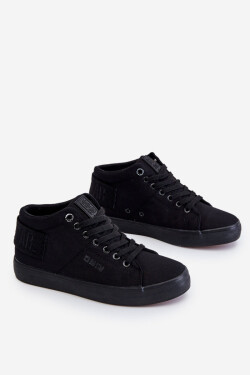 Dámské klasické vysoké tenisky Big Star LL274001 Černé 38