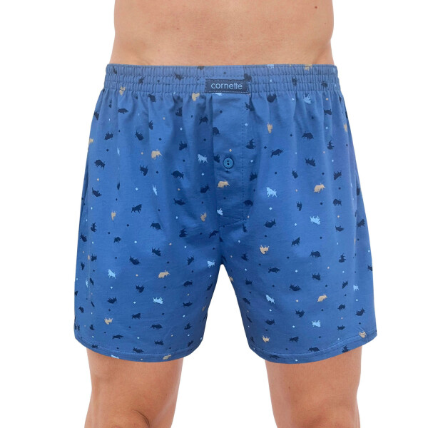 Pánské trenýrky 002/302 Comfort - CORNETTE světle modrá XL