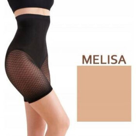 Dámské tvarující šortky 670 Summer High Shaper 40 den Melisa - Gabriella melissa/tělová 4/L