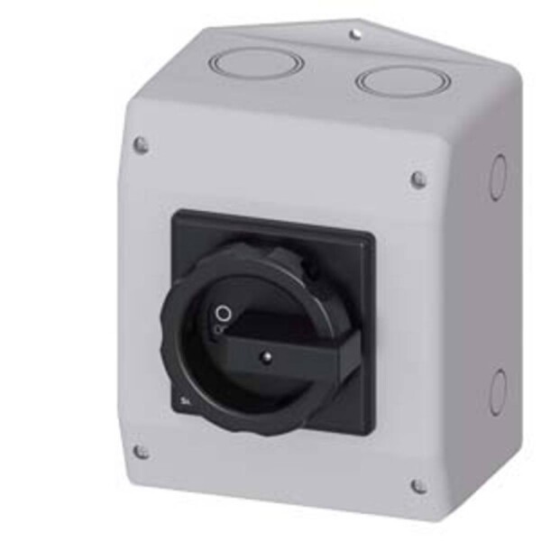 černá 6pólová 16 mm² 25 A 1 spínací kontakt, 1 rozpínací kontakt 690 V/AC Siemens 3LD21654VD51