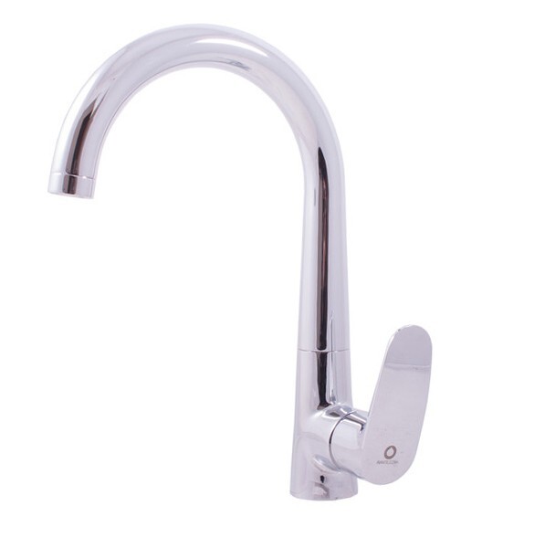 RAV Slezák - AMUR - Dřezová baterie s flexibilním ramínkem, Chrom, 1/2" AM719.5
