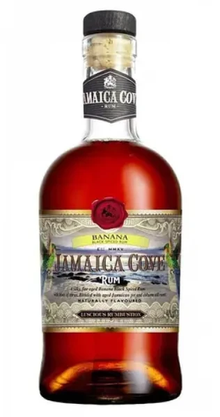 Jamaica Cove Banana Black Spiced / Likér třtinový / 40% vol. / 0,7 l / Jamajka (5060119770718)
