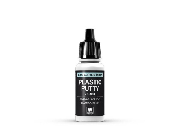 Tmel Vallejo 70400 Plastic putty lahvička 17 ml