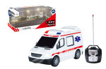 Mamido Sanitka na dálkové ovládání se světly a zvuky Ambulance MT1370