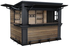 KETER DECO BAR DUO domek - Walnut