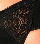 Dámské kalhotky Chic Midi - BLACK - černé 0004 - SLOGGI BLACK 40