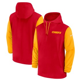 Nike Pánská bunda Kansas City Chiefs NFL 2024 Sideline Pre-Game Lightweight Player Velikost: XL