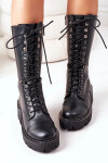 Insulated High Boots Big Star II274115 Black 38