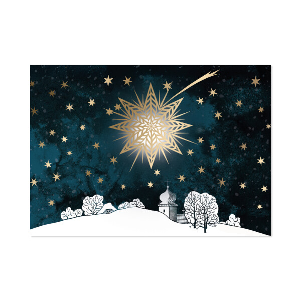 Vánoční hrací přání - Kometa - Albi