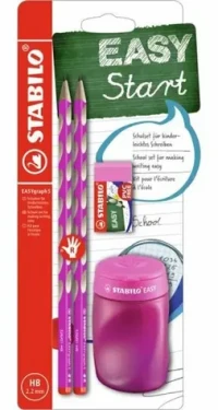 STABILO® EASYgraph Školní set pro praváky růžový (140496)