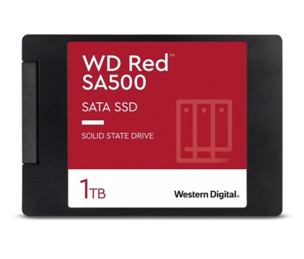 WD RED SSD 3D NAND WDS100T1R0A 1TB SATA/600, (R:560, W:530MB/s), 2.5" EDF_8100142
